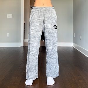 Gray Vs Pink Sweat Pants